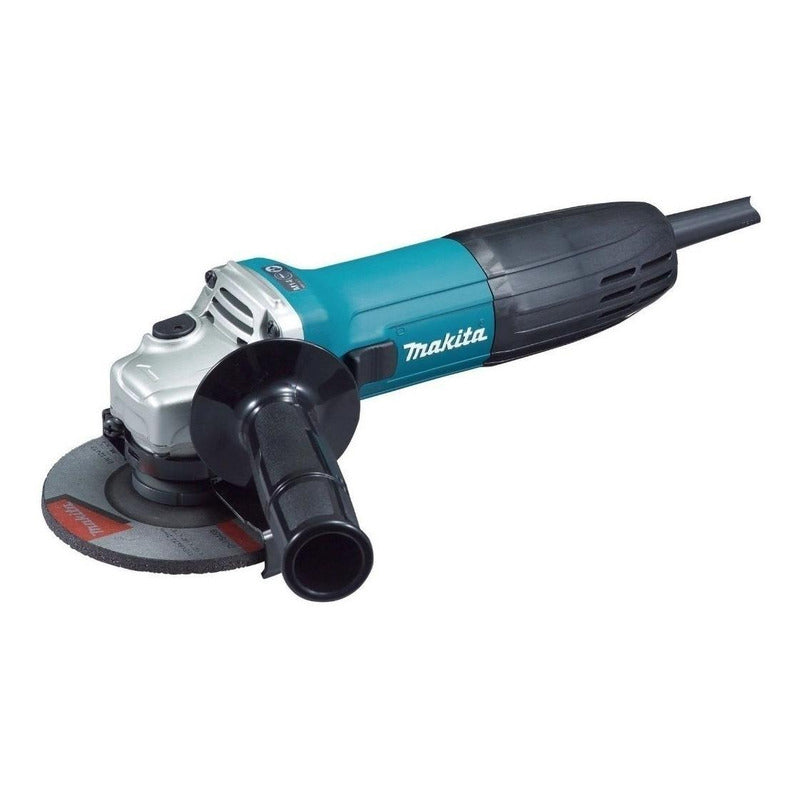 Esmeril Angular De 41/2 Ga4530 Makita Color Turquesa