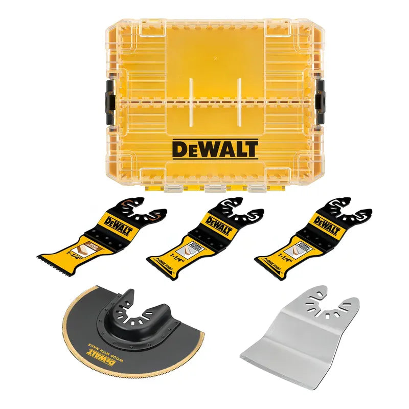 Set 5 Piezas Oscilantes Multiuso Dewalt Dwa425gset