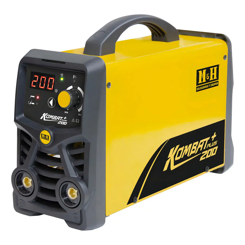 Soldadora Myh Kombat 200 Plus + Mascara + Curso Soldar Amari Amarillo
