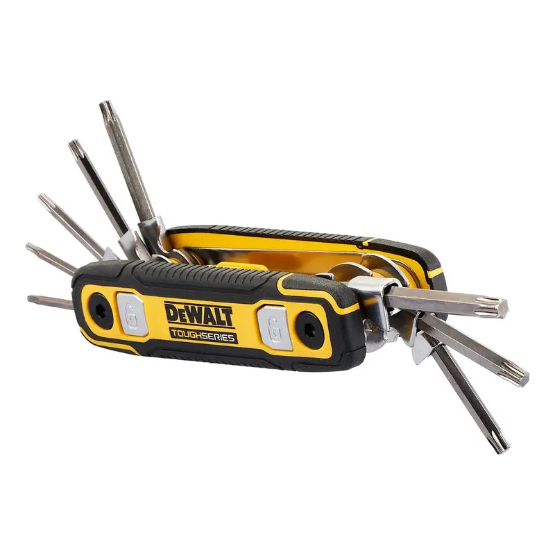 Llave Torx Plegable Dewalt Dwht70268 Amarillo/negro