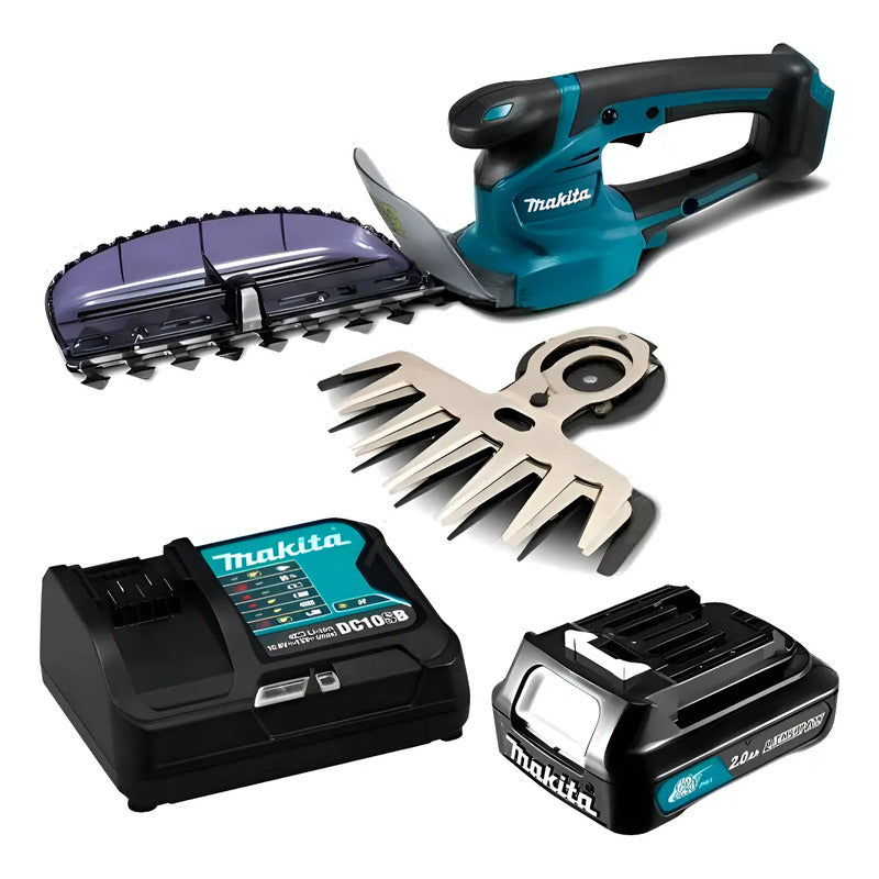 Cortasetos Makita Uh201dsyx 12v Max (cxt) + Bat 1.5 Ah + Car Turquesa