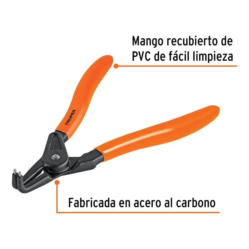 Alicate Punta 90 Grados Para Abrir Anillos - Truper