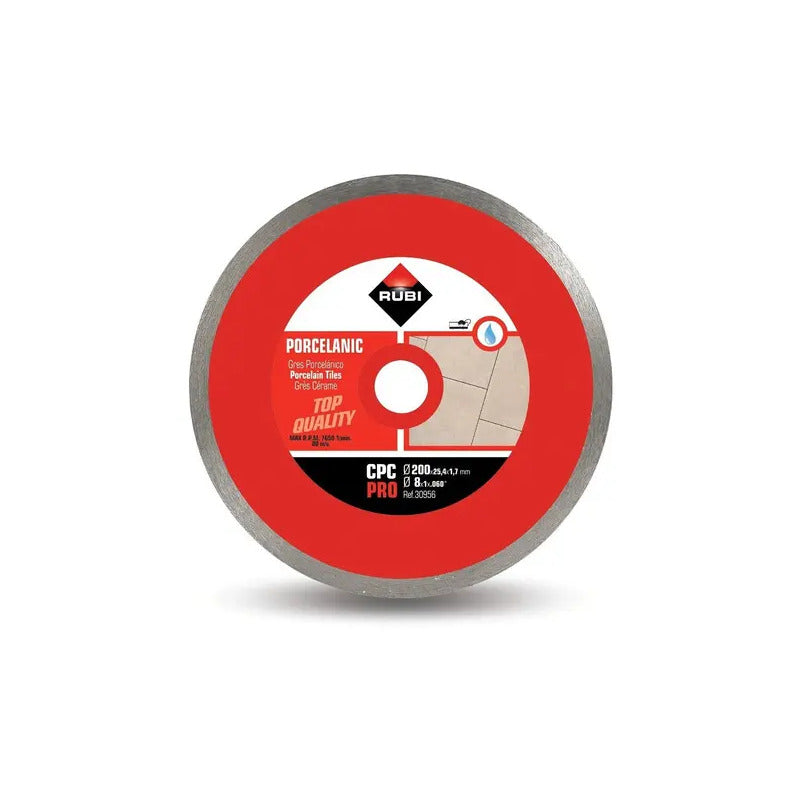 Disco Diamante Rubi 30956 Continuo Cpc Pro 200 Mm