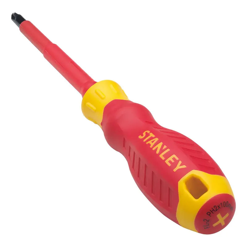 Destornillador Aislado Phillips Ph2x4'' Stanley Stmt60170-la