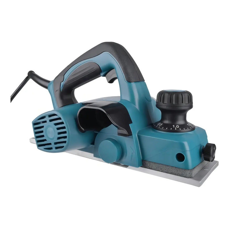 Cepillo Eléctrico De Mano 82mm 620w Makita Kp0800 Turquesa