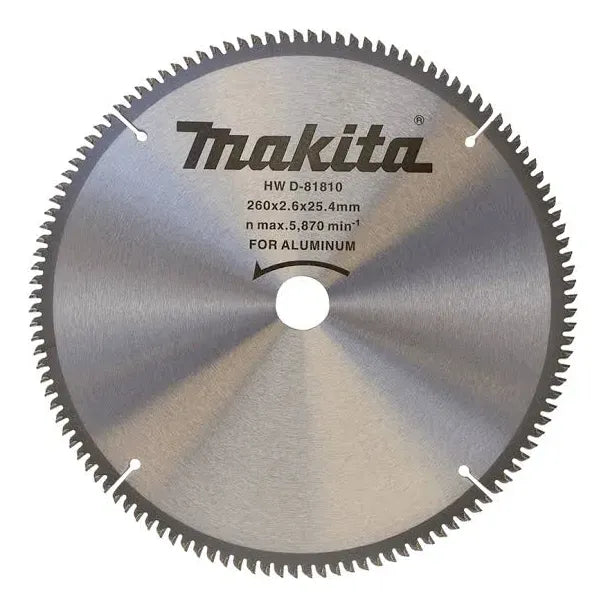 Disco De Sierra 10-1/4'x2,6x25,4mm 120 D Aluminio - Makita G Gris Claro