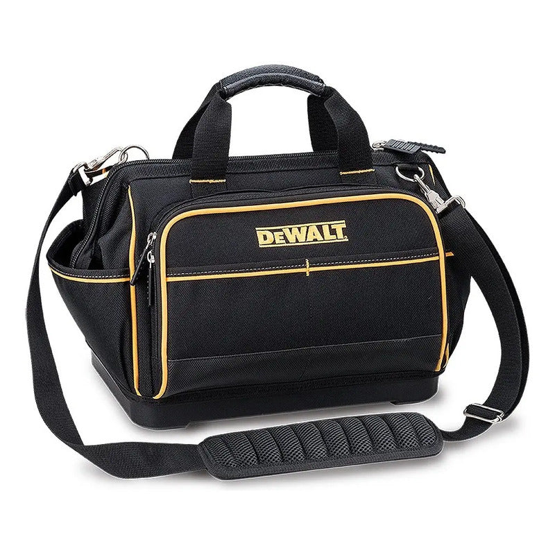 Bolso De Herramientas Rígido 355mm 26 Bolsillos Dewalt Dwst8 Negro