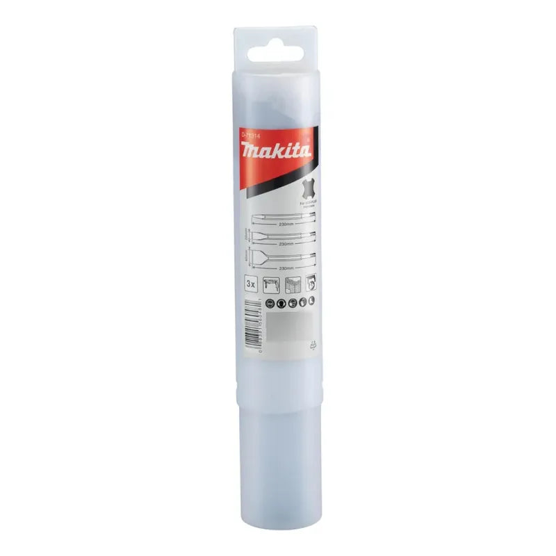 Set 3 Cinceles Sds/plus 1 Punto/2 Cinceles Makita D-71314