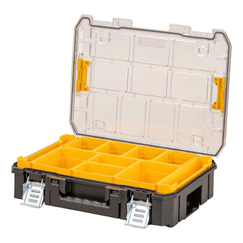 Organizador Tapa Transparente Tstak 6.6l Dewalt Dwst82968-1 Negro