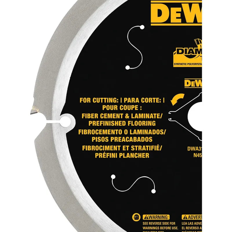 Disco Sierra Corte Fibrocemento 7-1/4'' Dewalt Dwa3193pcd