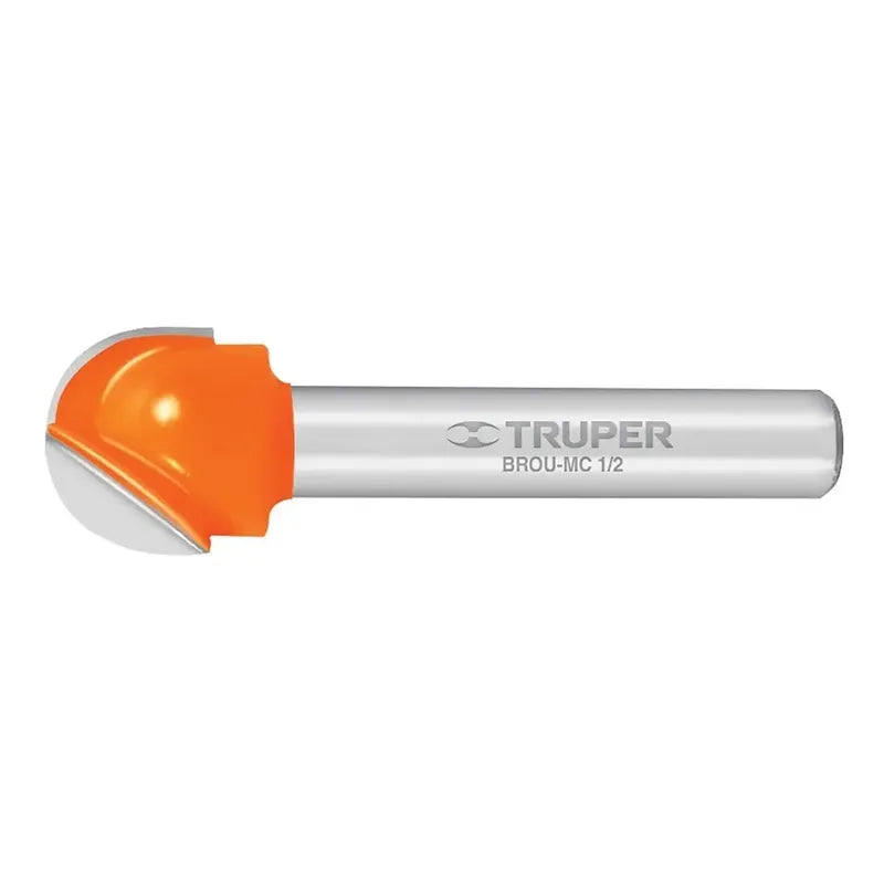 Fresa Para Router, Media Caña, 1/2, Truper