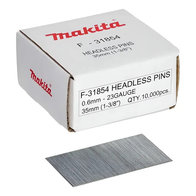 Clavo Aguja P35 10000 Pcs. F-31854 Makita. 11.1 Cm