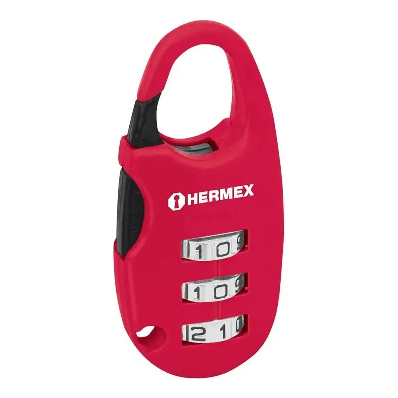 Candado 25 Mm Para Maleta Con Clave Hermex 