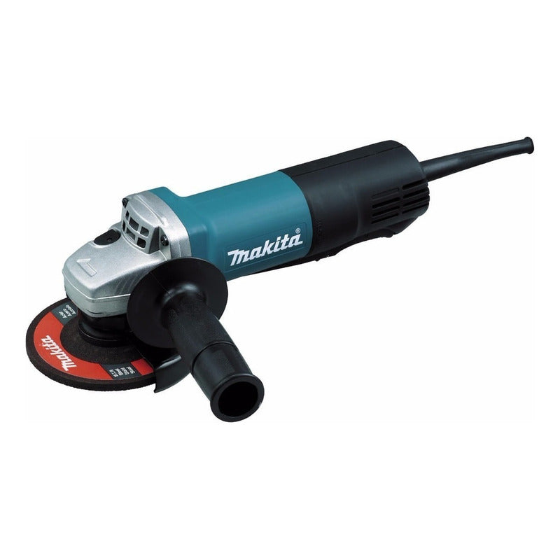 Esmeril Angular Makita 9557hpg Turquesa 840 W + Accesorio