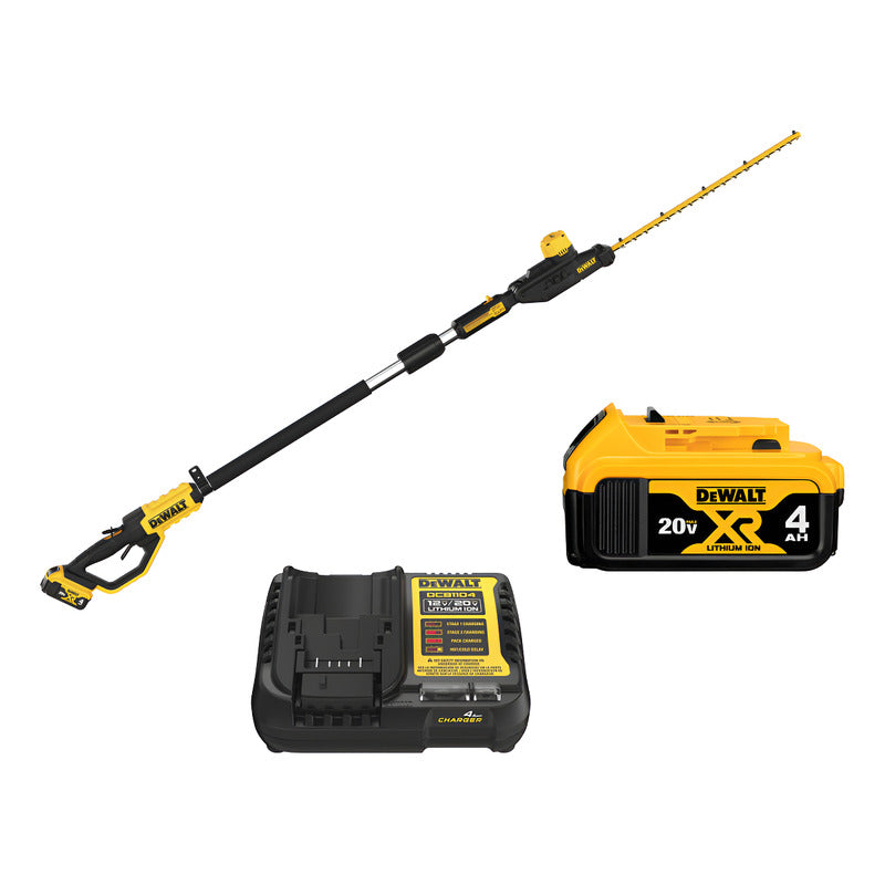 Kit Cortasetos Podador De Altura 22  20v Dewalt Dcph820m1-b2 Amarillo/negro