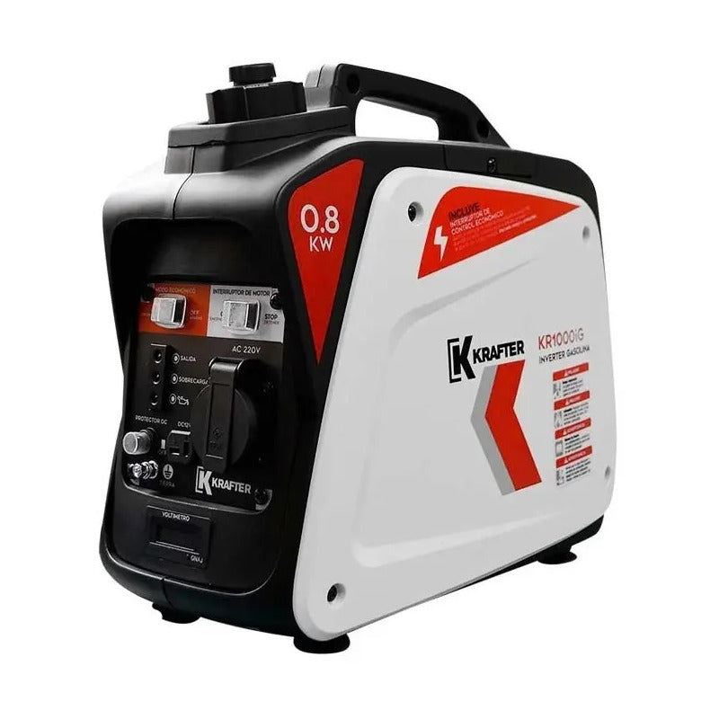 Generador 1000 Watts 1,2 Hp Gasolina Krafter - Envío Gratis
