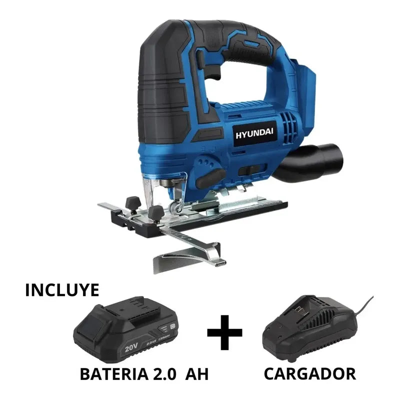 Sierra Caladora Inalam 20v + Bat 2.0ah + Cargador - Hyundai