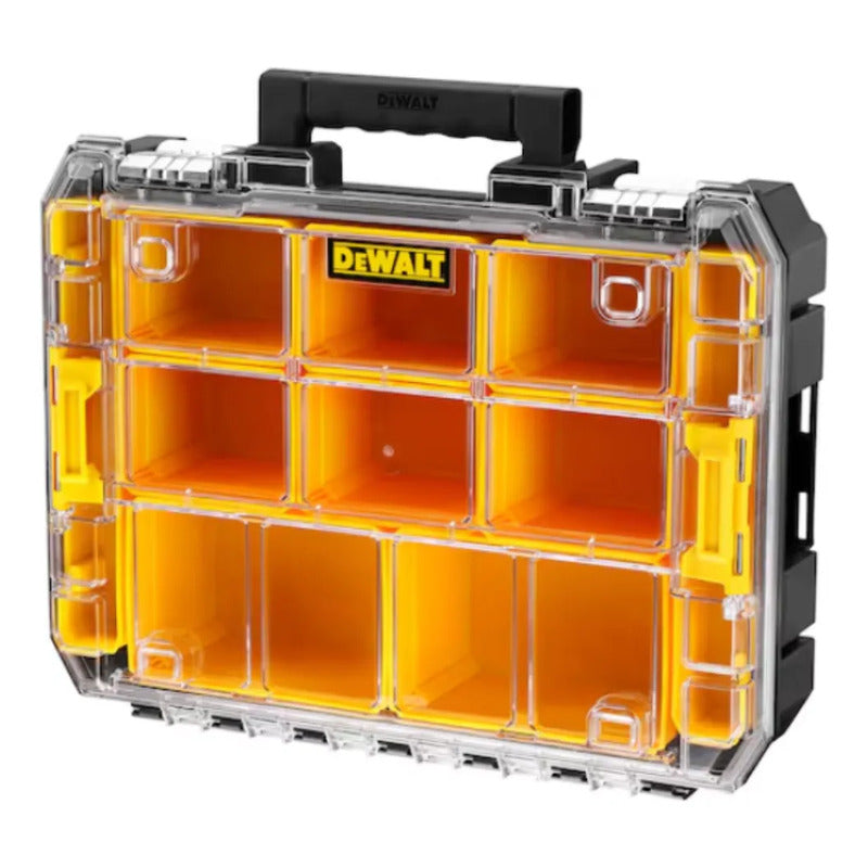 Organizador Tapa Transparente Tstak 6.6l Dewalt Dwst82968-1 Negro