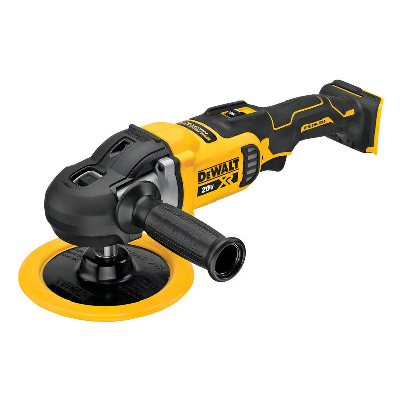 Pulidora Giratoria S/carbones Y S/batería Dewalt Dcm849b Amarillo/negro