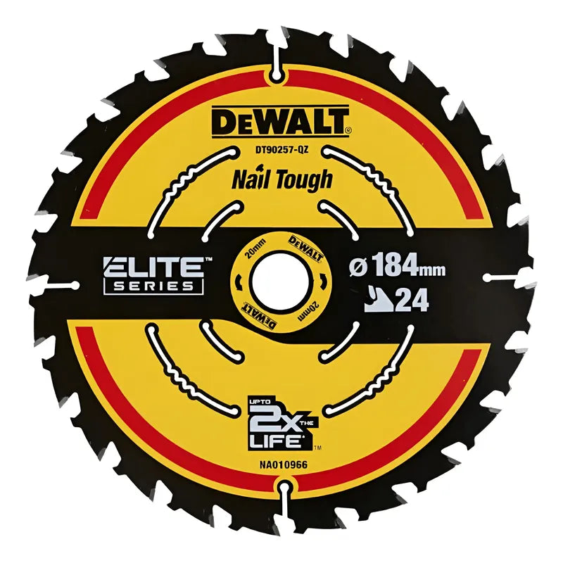 Disco Sierra Circular 24t Elite Series 7 1/4 Dewalt Dt90257 Dorado
