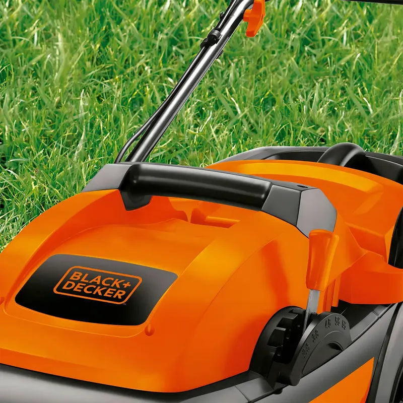 Cortadora De Pasto Eléctrica 1000w Black+decker Gr3000-b2c Naranja/negro