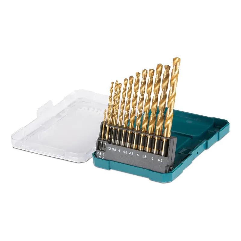 Set De Brocas Metal Acero Titanio 13 Piezas Makita D-72855