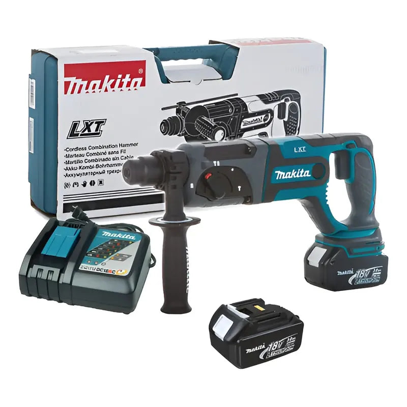 Rotomartillo Inalámbrico Sds-plus 20mm 18v Makita Dhr241rfe - Verde
