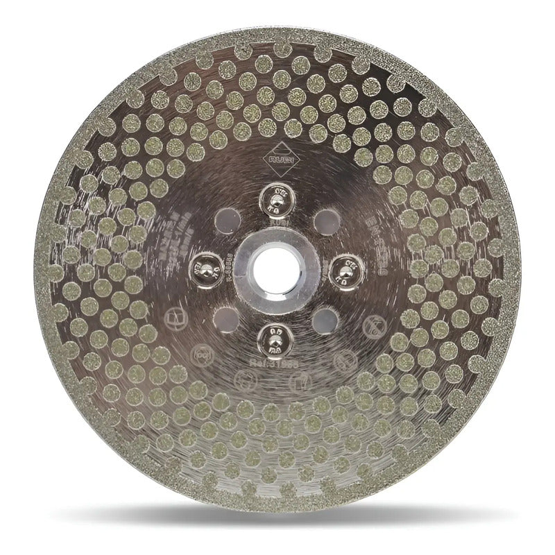 Disco Diamante Rubi Corte/desbaste Ecd 115mm Super Pro 31964 Rojo