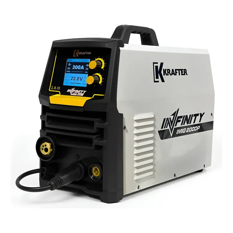 Soldadora Mig Infinity Imig 200 Pulse Krafter Blanco