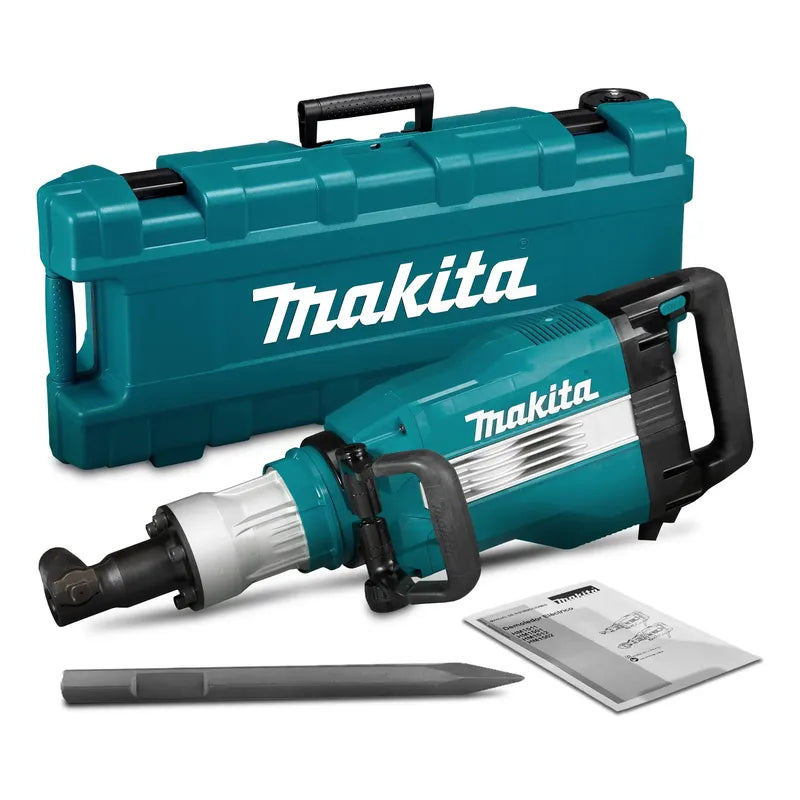 Martillo Demoledor 30 Mm Makita 1.850w 18,4 Kg Hm1501 Turquesa