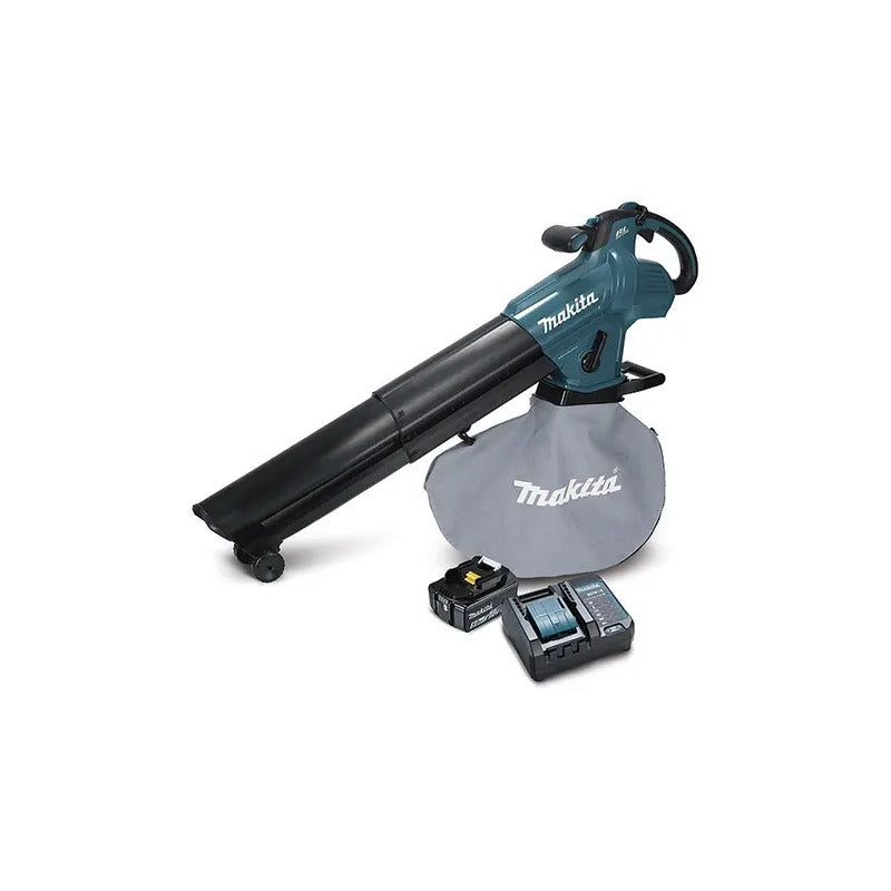Kit Soplador/aspirador Inalámbrico 18v Makita Dub187t001  Turquesa