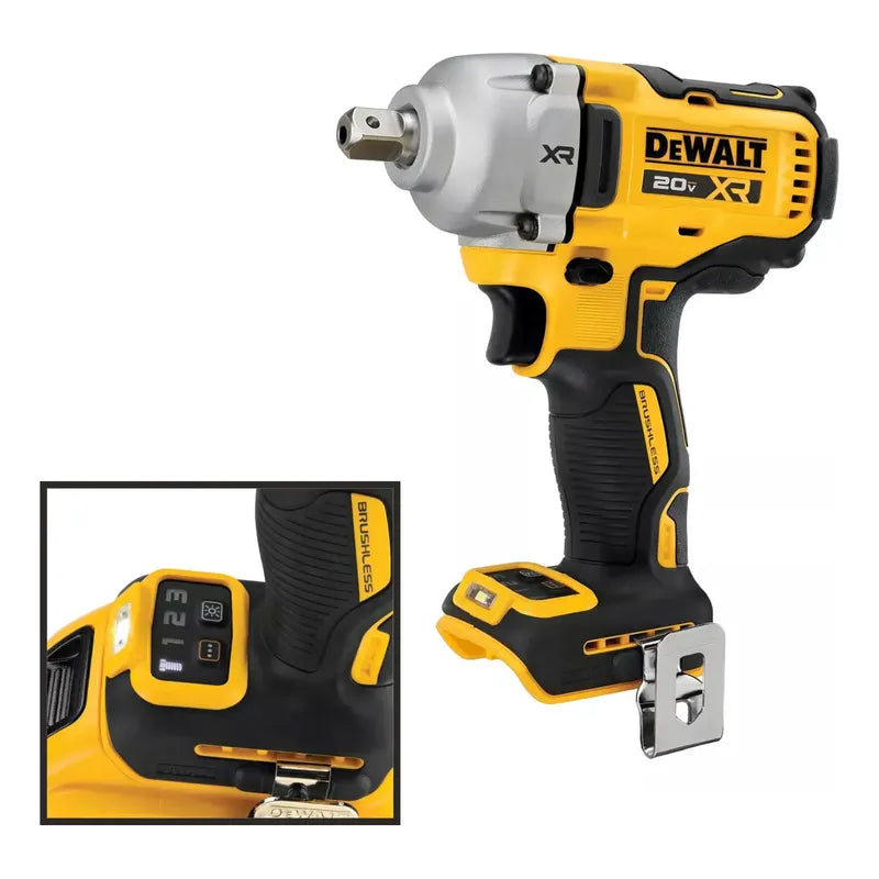 Llave De Impacto 1/2 20v Xr S/batería Dewalt Dcf892b-b3 Amarillo 20