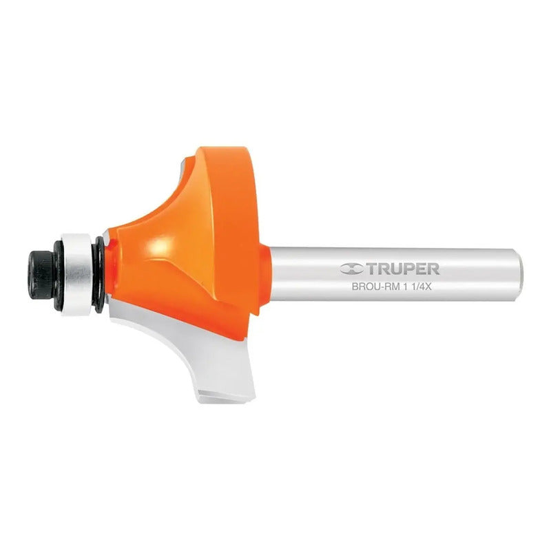 Fresa Para Router, Redondeado 1-1/4   Con Balero - Truper