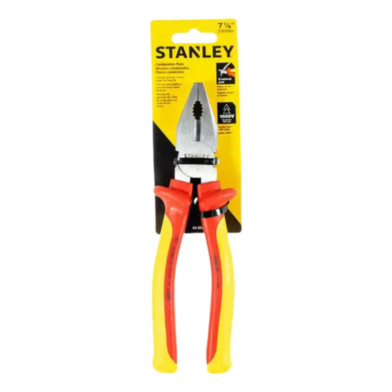 Alicate Electricista Aislado 200mm 1000v Stanley 84-002