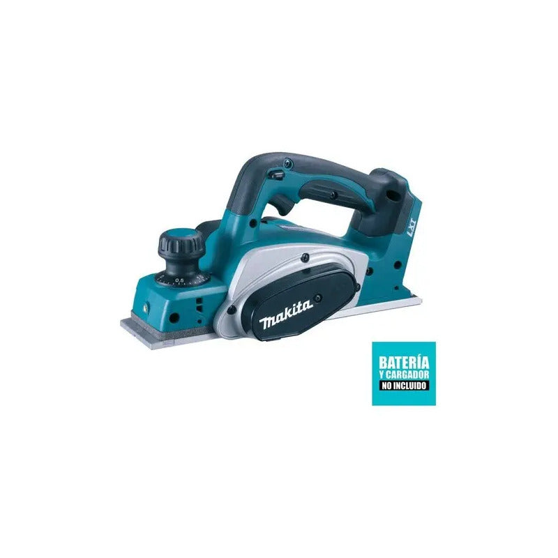 Cepillo Inalámbrico 82mm 18v Sin Batería Makita Dkp180z Turquesa