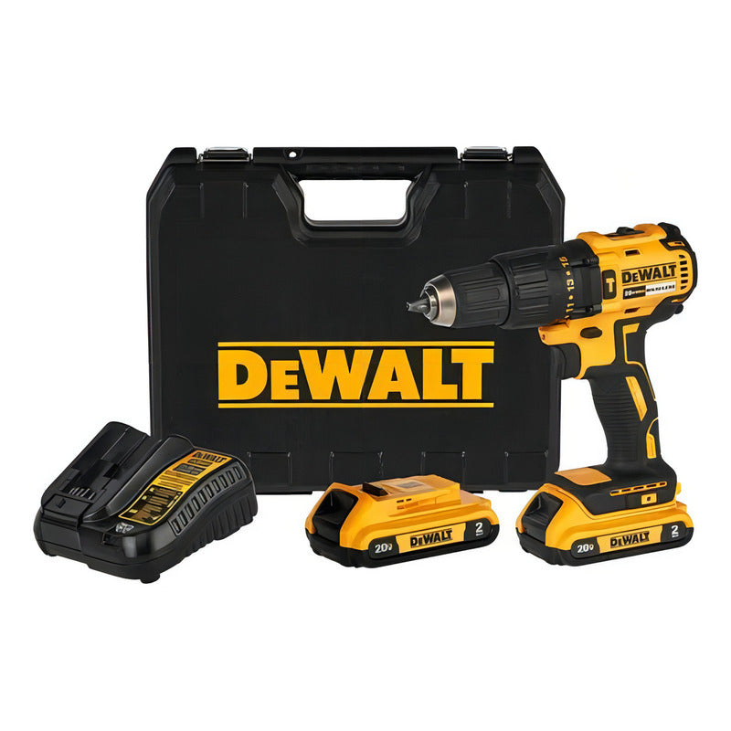 Kit Taladro Percutor 1/2  20v Max Dewalt Dcd7781d2-b2 Amarillo 50 Hz
