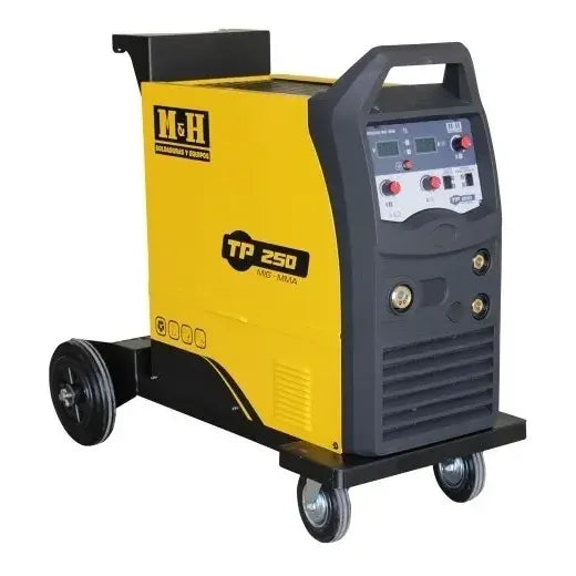 Soldadora Multiproceso Mig - Mma Tp250 Myh - Envío Gratis Amarillo