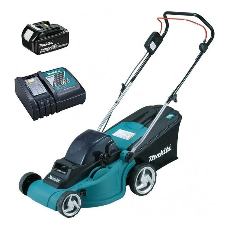 Cortacésped Inalámbrica 13' 18v C/batería Makita Dlm330rt Turquesa