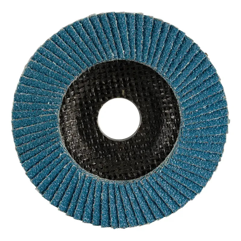 Disco Traslapado Metal/inox 4 1/2'' Gr40 Makita D-74186 Azul Petróleo