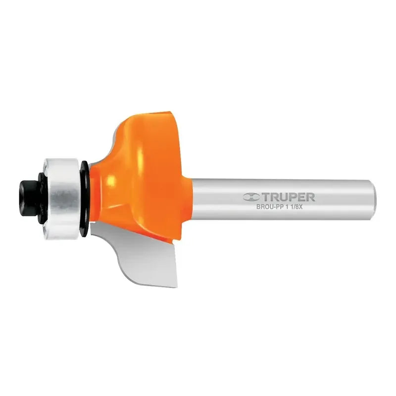 Fresa Para Router, Pecho Paloma, 1-1/8  Con Balero, Truper