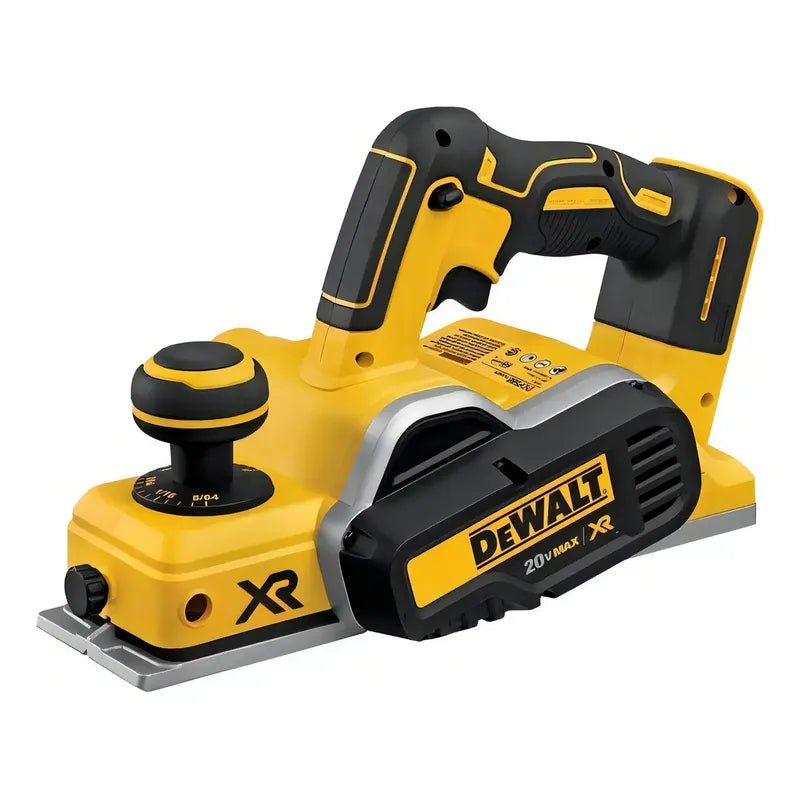 Cepillo Inalambrico 3.1/4 Dewalt Dcp580b Color Amarillo