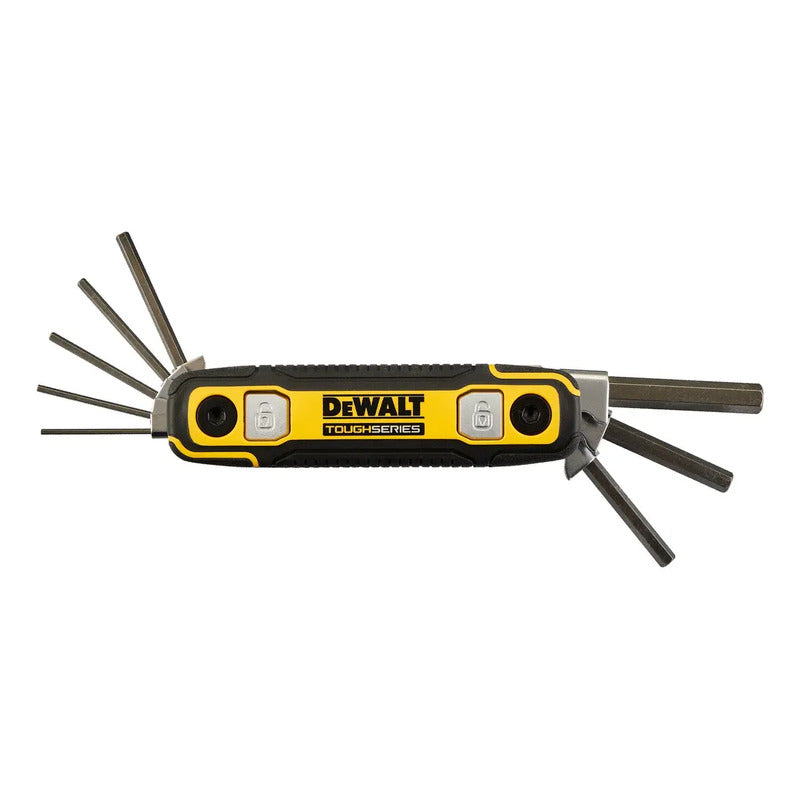 Llave Hexagonal Plegable Negro Dewalt Dwht70267 Amarillo/negro