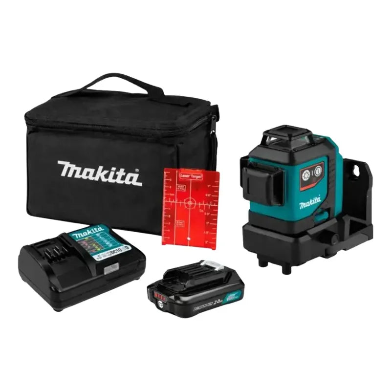 Nivel Laser Multilíneas Rojas 360° Bat+cargador Sk700d Makit