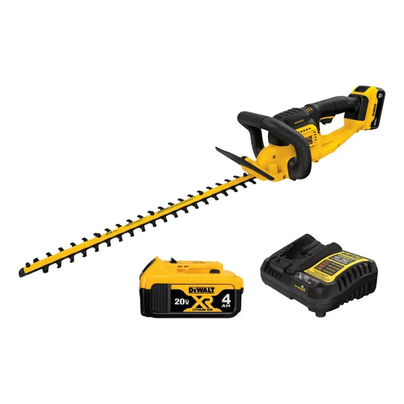 Cortasetos Inalámbrico 20v Dewalt Dcht820p1 +  Bat 5ah Amarillo