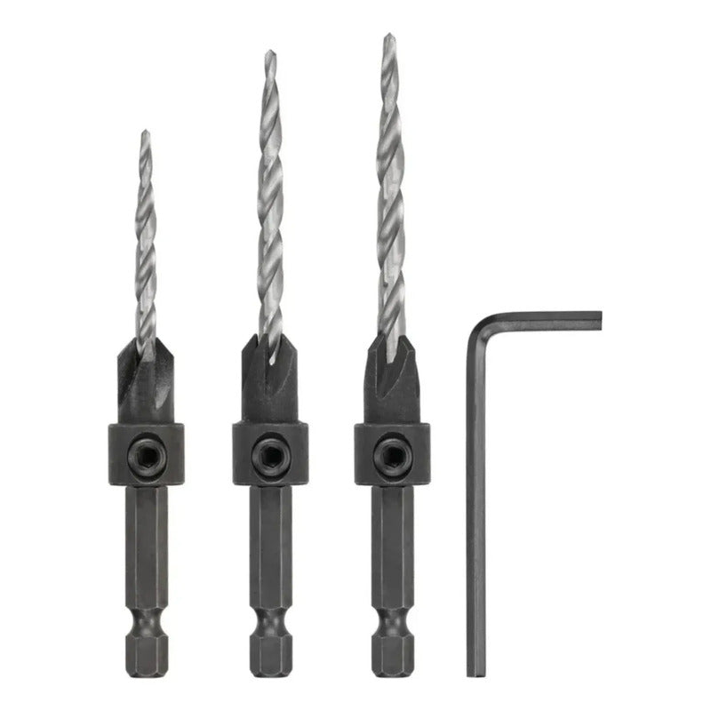 Set 3 Brocas Avellanadoras 