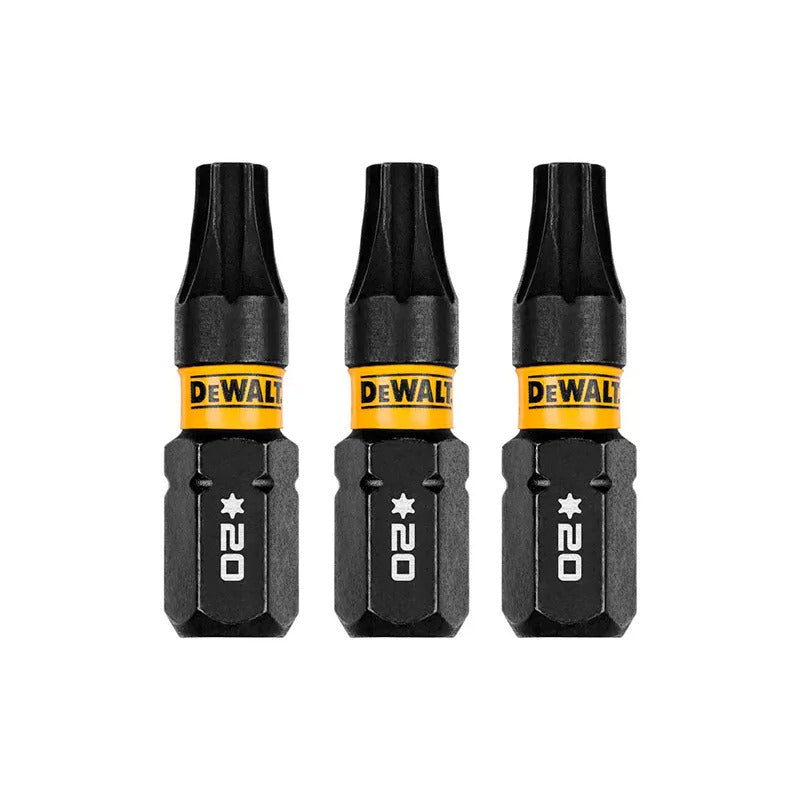 Set 3 Puntas Torx 20 Flextorq Dewalt Dwaf1tx20ir3