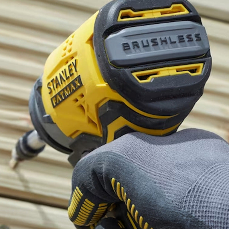 Combo Stanley Sbdi461d2s Atornillador + Taladro Percutor + 2 Amarillo 50hz/60hz