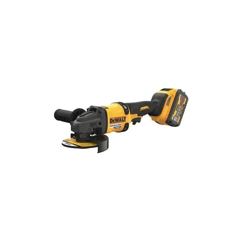 Kit Esmeril Angular Inalambrico 60v 4 1/2 Dewalt Dcg418t2-b2 Amarillo