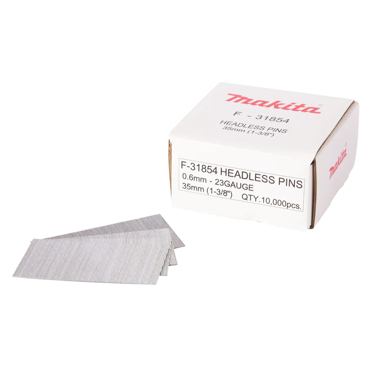 Clavo Aguja P35 10000 Pcs. F-31854 Makita. 11.1 Cm