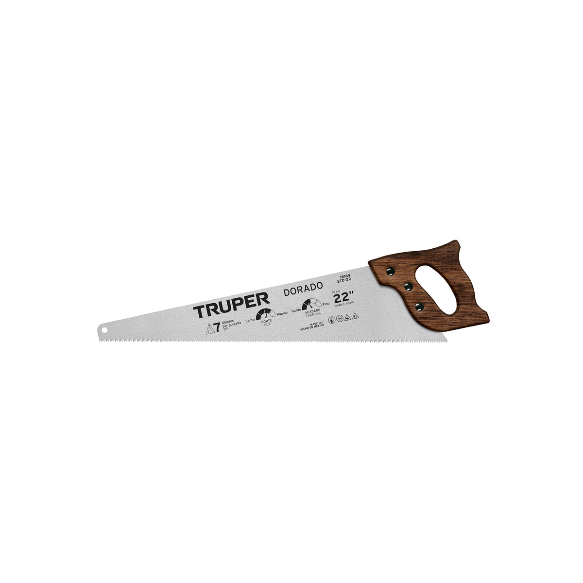 Serrucho Carpintero 22 Pulgadas - Truper